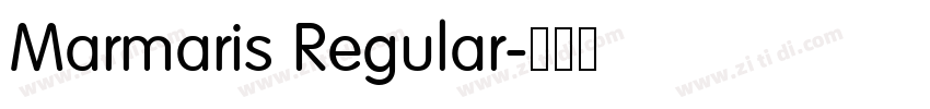 Marmaris Regular字体转换 Marmaris Regular字体转换